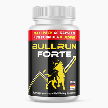 BULLRUN FORTE im Maxi-Pack (60 Kapseln) - Für mehr Manneskraft - ApoNatura